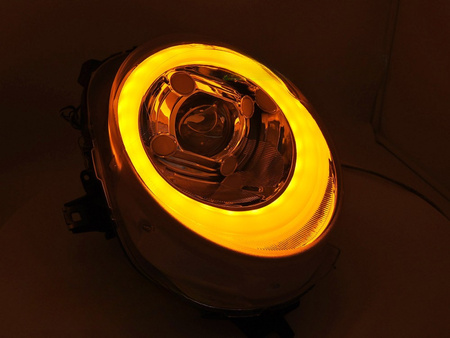 TUBE LIGHT Chrome LED DRL-strålkastare för MINI Cooper F55 / F56 / F57 2014-2017