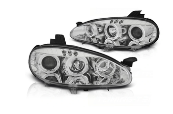 Strålkastare kromring för Mazda Mx5 01-05