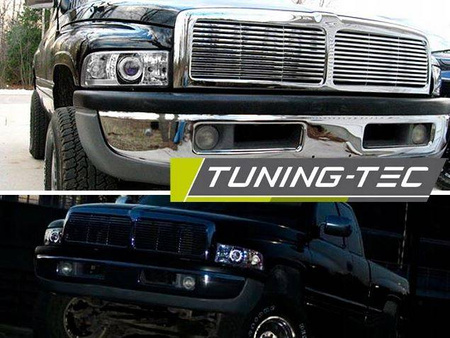 Dodge Ram Ringi Strålkastare i krom