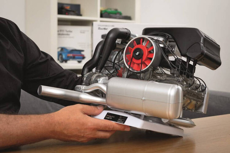 Porsche 911 TURBOMOTOR - motormodell för montering