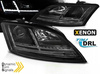 Audi Tt lampor 06-10 8j Svart Led Drl Dts Xenon