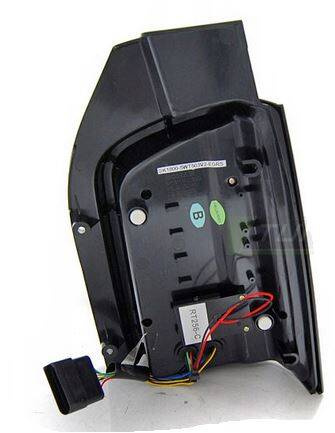 LED-lampor Vw T5 03-09 Svart Full Led Dts