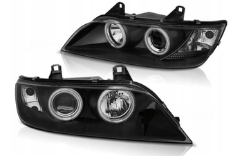 Strålkastare Bmw Z3 96-02 Ringi Ccfl Svart