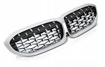 Diamant silver njurgrill BMW G20 G21