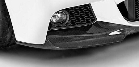 BMW f10 m frontspoiler - paket 11 - kolfiber