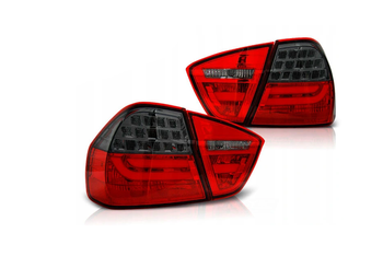 LED-lampor Nya Bmw E90 05-08 Red Smoke Led Bar