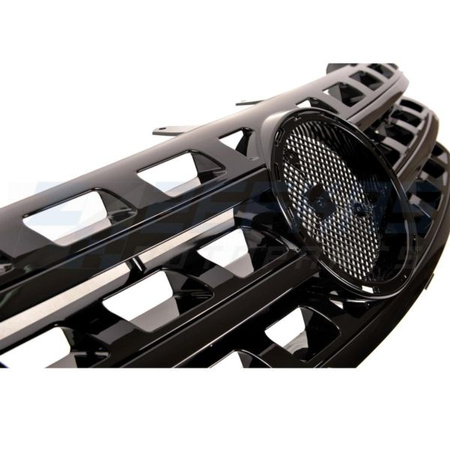 GRILL MERCEDES M-KLASS W164 05-08 SVART