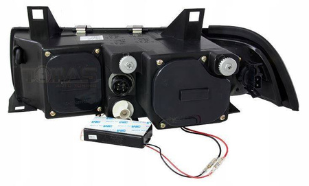 Strålkastare BMW E36 Coupe/Cabrio BLACK RINGI