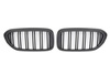 GRILL (NJURAR) BMW G30 G31 DUBBEL M5 LOOK SVART MATT