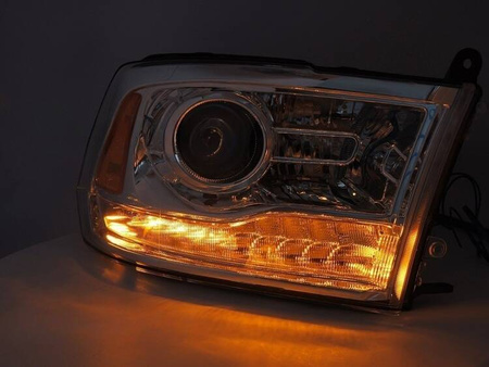 Dodge Ram 09-18 CHROME-strålkastare