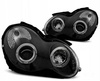 Lampor Mercedes C-Klass W203 00-04 linser svart