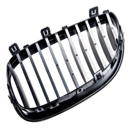NJURGRILL BMW E60 E61 03-10 ENKEL BLANK SVART