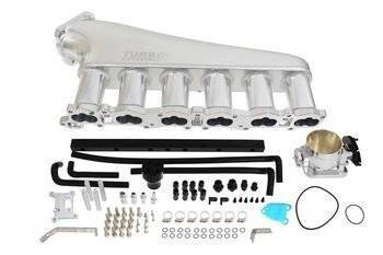 Nissan RB26 insugningsgrenrör med gasspjäll och bränslerör