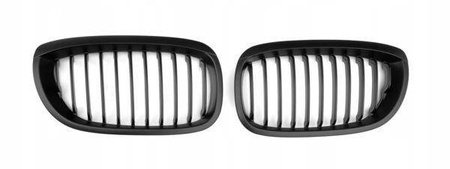 GRILL BMW E46 COUPE/CABRIO 04/03-06 SVART MATT
