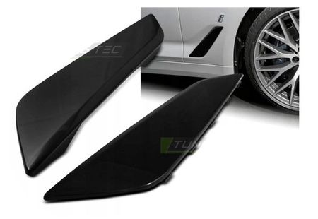 Fenderlister, insug, BMW G30 G31 17 - blanksvart