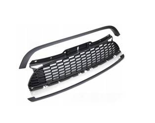 Svart grill Mini Cooper 10-14 r56 r57 r55 jcw stil matt svart