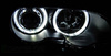 Lampor BMW E46 99-03 COUPE CABRIO RINGI BLACK LED