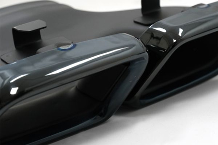 AVGASMUNSTYCKEN MERCEDES GLC X253 SVART