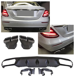 DIFFUSOR MERCEDES W213 E63 AMG LOOK BLACK