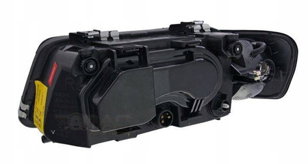 Strålkastare A3 8L BLACK RINGS