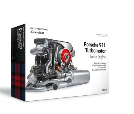 Porsche 911 TURBOMOTOR - motormodell för montering