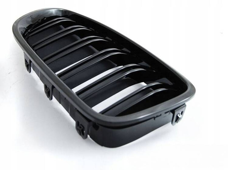 Sport njurgrill, blank svart, för BMW F10 F11