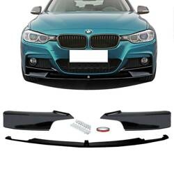 FRONTPANEL BMW F30 F31 11- BLANK SVART SPLITTER