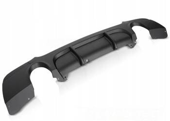 BAKRE BLÄDDPRESTANDA SVART för BMW E92 E93