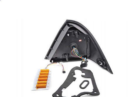 R-S LED bar diodlampor för Mercedes w203 lift