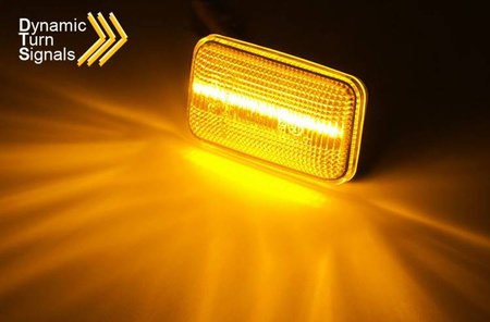 Audi 100 200 A6 80 dynamiska LED-blinkers på sidan