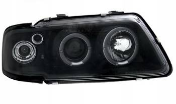 Strålkastare A3 BLACK SENSORS + RING