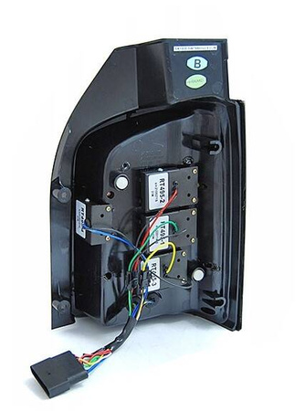 Led svarta röklampor för Vw T6 15-19