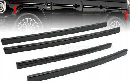 Sidoreflekterande remsor för Mercedes w464 18-