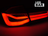 LED-bakljus för BMW F30 11-18 LED bar seq röd