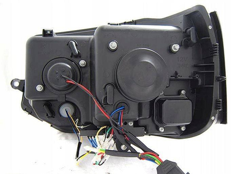 Lampor Vw T5 10-15 led rör krom T6 look drl lyft