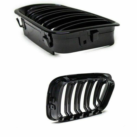 GRILL (NJURAR) BMW E46 98-01 SEDAN BLANK DUBBEL