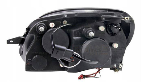 Strålkastare Mercedes SLK R170 CHROM