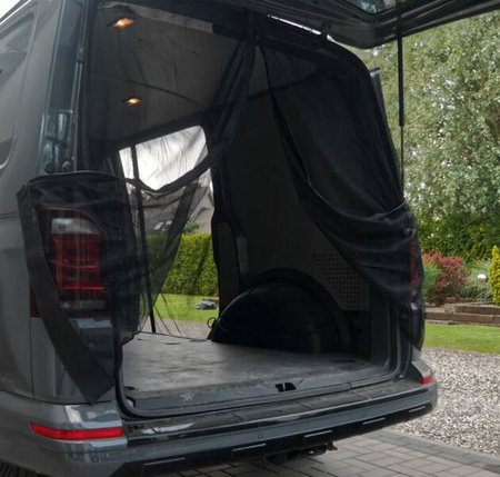 Bakdörr Baklucka myggnät med lås för VW T6 / T6.1 2015-