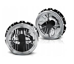 Strålkastare VW GOLF I 1 RINGI CHROME ZEWN. FRÅN COR