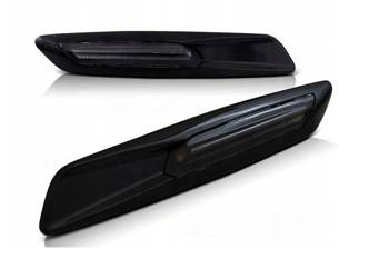 Bmw E60 E90 E92 E82 Led-blinkers Svart Glans