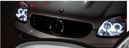Strålkastare Mercedes SLK R170 CHROM
