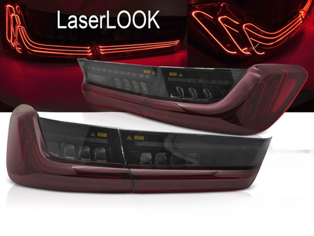 LED-lampor för BMW G20 19-22 röd laser LED