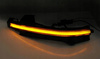Audi Q7 15- Smoke Led Dynamiska Spegelblinkers