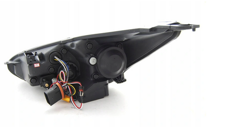 Ford Focus Mk3 15- Svarta Drl Led-strålkastare