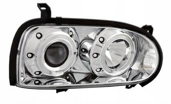 VW Golf III strålkastare CHROM RINGI