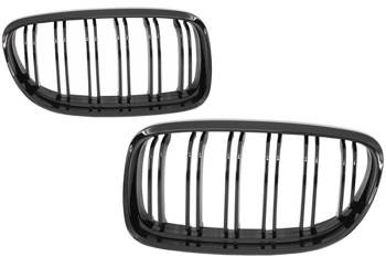GRILL (NJURAR) BMW E90 LCI 08-11 BLANK SVART