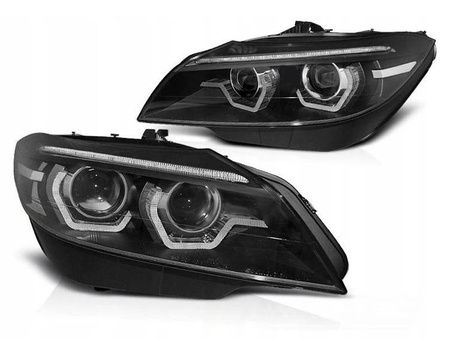 Bmw Z4 E89 09-13 hid drl svart led seq