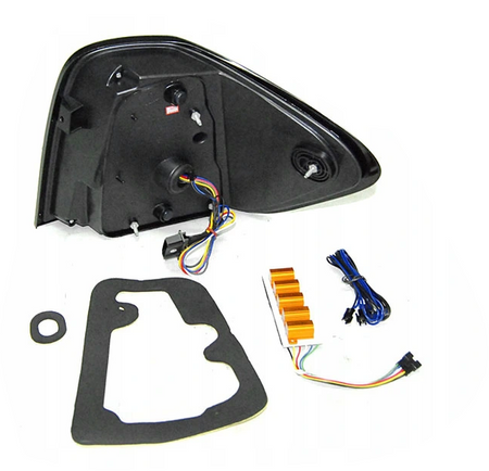 Mercedes M-Klass W164 09-11 Röd rök Led