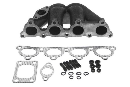 Avgasgrenrör HONDA CIVIC D-serie TURBO gjutjärn + Wastegate