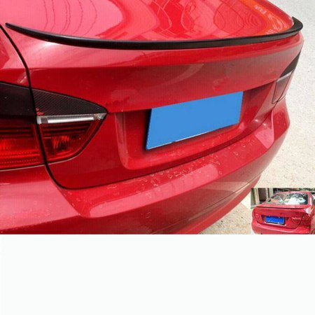 BAKLUCKA SPOILER BMW E90 05-11 ABS GLANSIG SVART M3